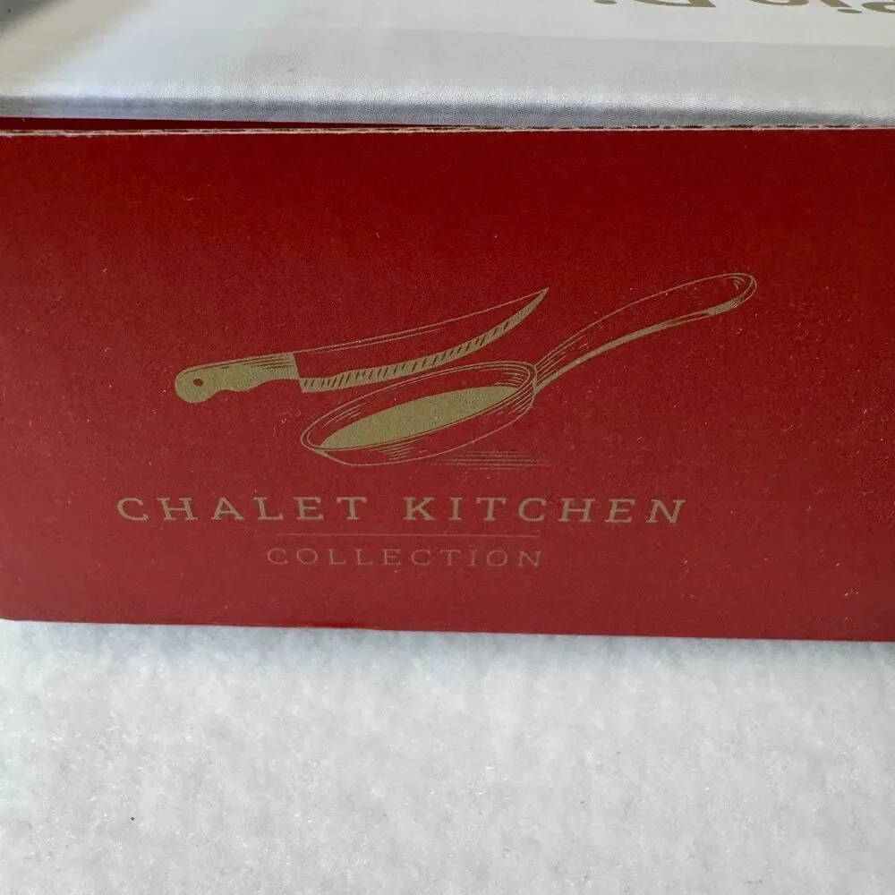 Chalet Kitchen Glass Pie Dish With Carry Bag 